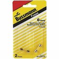 Upgrade Eaton Cooper-Bussman BP-GMA-6A 6 A GMA Fast Acting Glass Electronic 125 V Fuse UP3546915